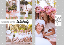 Rozlúčka so slobodou -  Nevesta fotokniha, 20x30 cm