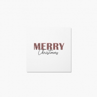 Fotopriania Merry Christmas, 14x14 cm
