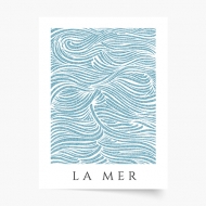 Plagát, La Mer, 70x100 cm