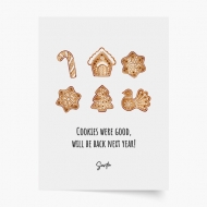 Plagát, Good Cookies, 30x40 cm